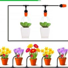 BUFFER® 10 Metre Bahçe Damlama Sulama Sistemi Seti Hortum ve Ek Parçaları
