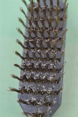 BUFFER® Metal Tel Fırça Plastik Saplı Pas Kir Sökme Temizleme Fırçası