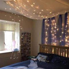 BUFFER® 2x2 Metre 320 Led 8 Fonskiyonlu Dekoratif Led Günışığı Perde