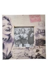 BUFFER® Decotown Marilyn Monroe Tasarım Ahşap Resim Fotoğraf Çerçevesi