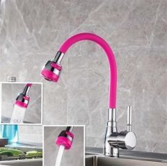 BUFFER® Oynar Başlıklı Tasarruflu Kubar Musluk Borusu ve Başlığı  Pembe