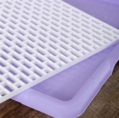 Pratik Lavabo Tezgah Üstü Bulaşık Kurutmalığı Süzmatik 22x40 cm
