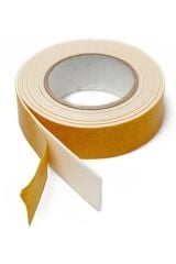 BUFFER® Çok Amaçlı Tüm Yüzeylerde Kullanıma Uygun Beyaz Çift Taraflı Köpük Sünger Montaj Bant