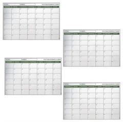 BUFFER® Manyetik Yapışkanlı Bir Aylık Program Planlayıcı Takvim 85x56 cm