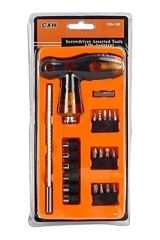 BUFFER® 22 Parça Tamir Onarım Lokma Seti Bits Uçlu Tornavida Seti Tamir Onarım Kiti