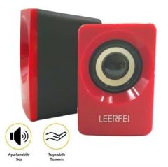 BUFFER® N62 1+1 Multimedia USB ve Jacklı Mini Hoparlör Yüksek Stereo Ses Sistemi