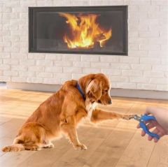 BUFFER® Evcil Hayvan Kedi ve Köpek Paslanmaz Çelik Yaylı Tırnak Makası ve Düzeltme