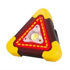 BUFFER® Işıklı İkaz Lambası Şarjlı USB Kablolu Güneş Enerjili Çok Amaçlı Reflektör