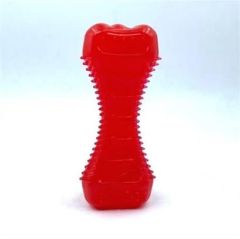 BUFFER® Köpekler İçin Diş Kaşıma Oyuncağı Tırtıklı Yapıda Plastik Dumbell