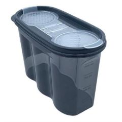 BUFFER® 2 Kapaklı Ölçekli Erzak Saklama Kabı - 1,2 Litre - SA930