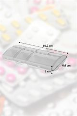 BUFFER® Haftalık 7 Bölmeli İlaç Saklama ve Hatırlatma Kutusu