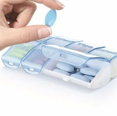 BUFFER® Haftalık 7 Bölmeli İlaç Saklama ve Hatırlatma Kutusu