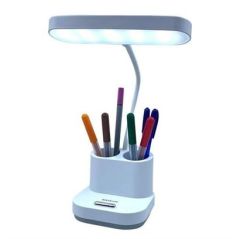 BUFFER® Kalemlikli USBli Dokunmatik 3 Kademeli 360 Derece Özel Göz Korumalı led Lityum Masa Lambası