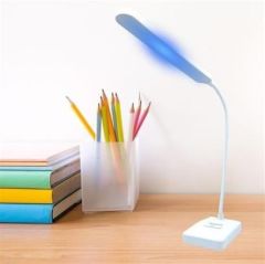 BUFFER® İnce Uzun USBli Dokunmatik 3 Kademeli 360 Derece Özel Göz Korumalı led Lityum Masa Lambası