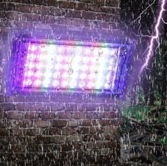 BUFFER® Kumandalı Led Işık Dış Cephe Aydınlatması Çok Renkli RGB Led Panel Işık PartiLed Aydınlatma