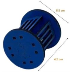 BUFFER®  Mini Silindir Eğlenceli Renkli Sağlam Küçük Pati İzi Şekilli Kedi Oyuncağı