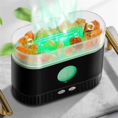 BUFFER® Himalaya Tuzlu Renkli Led Aydınlatmalı 200ml Hava Nemlendiricili Aromaterapi Difüzörü