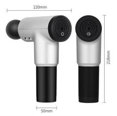 BUFFER®  6 Farklı Seviyeli Titreşimli 4 Farklı Başlıklı Büyük Boy Masaj Tabancası