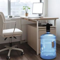 BUFFER® 40 ve 80 Saniye Zaman Ayarlı Katlanır Otomatik Damacana Pompası Siyah Krom Detaylı